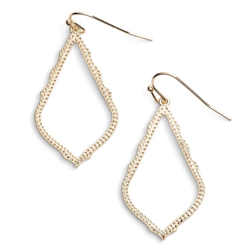 ✂️KENDRA SCOTT Sophia Gold Drop Earrings - Picture 11 of 11